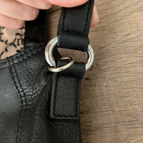 Black Genuine Leather Saddle Bag - Picture 11 of 11